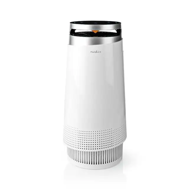 Purificator de aer, Nedis, Plastic, Filtru HEPA, 35 W, 20 m², Alb