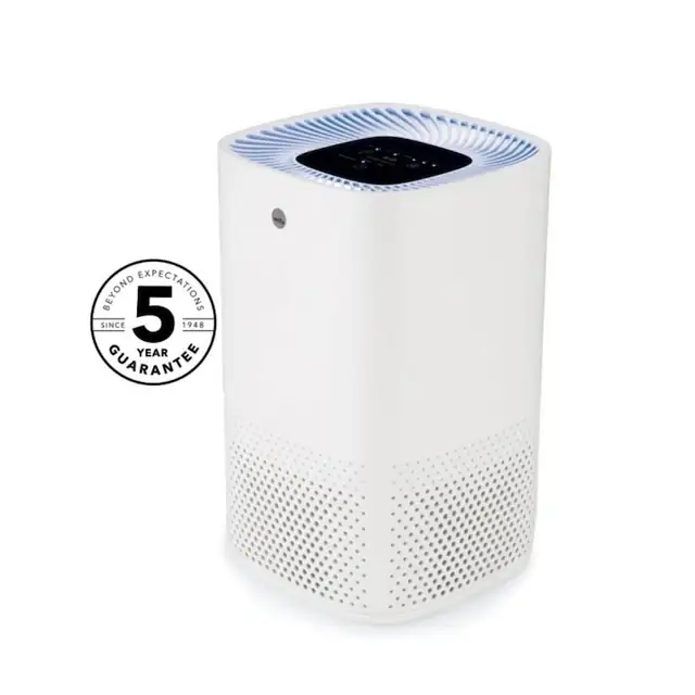 Purificator aer Wilfa Fresh AP-100CW, filtrare HEPA-13, carbune activ si UV-C, WiFi, Indicator de calitate a aerului, Silentios 30-55dB, 100m³/h, 4 viteze, Alb
