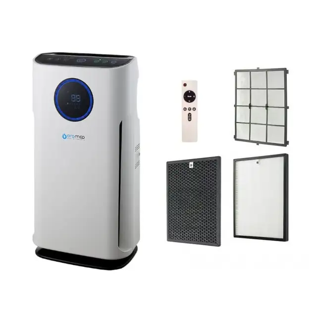 Purificator de aer, Oromed, Debit aer 480 m³/h, Alb