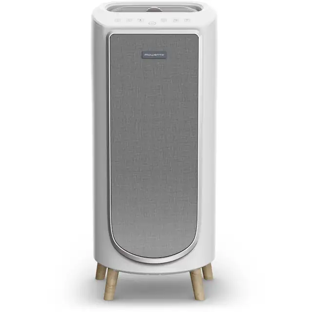 Purificator Rowenta Intense Pure Air Home PU6180F0, sistem de filtrare HEPA, 5 trepte de viteza, 3 trepte de filtrare, 60 W, alb & gri
