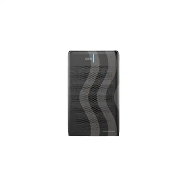 Purificator aer Sercair Piatra, Filtru HEPA, Carbon Activ, Foto-catalitic, Negru