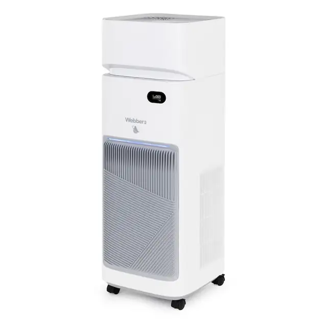 Purificator de aer Webber, AP9650, 600 m³/h, Panou de control tactil, Alb