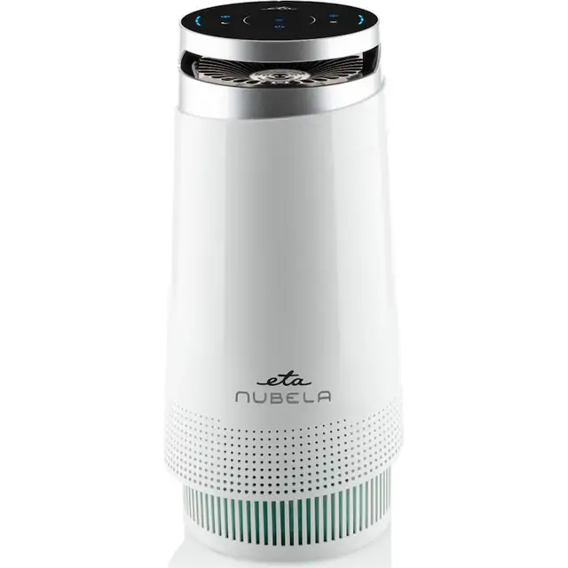 Purificator de aer, ETA, Filtru HEPA, 150 m3/h, 20 m2, Functie de ionizare, Alb