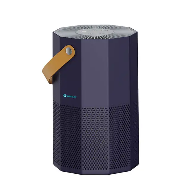 Purificator de aer AlecoAir P25 ROUBIQ, Wi-Fi, Lampa UV-C, Filtru True HEPA si Carbune Activ, Ionizare, PM 2.5