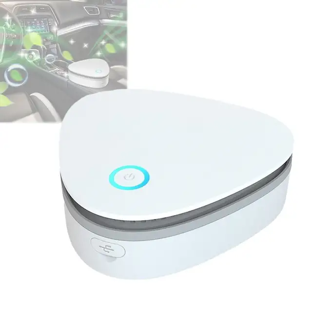 Purificator de aer cu Ozon, 3 W, 20 mg/h, pentru spatii cu suprafete intre 15-30 mp, ALB + Adaptor USB inclus