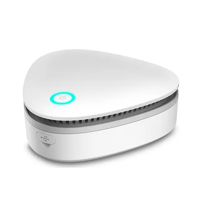 Purificator de aer cu ozon, 3 moduri, 20 mg/h, sterilizare 360°, pentru spatii 15-30㎡, 11,5x4,3x11,5cm, Alb