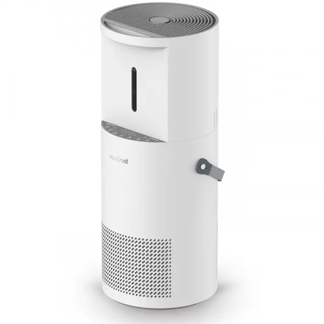 Purificator de aer Vestfrost VPE2S40WH, CADR 630 mc/h, WiFi, Plasma ION, UV-C LED, PM 2.5, Alb