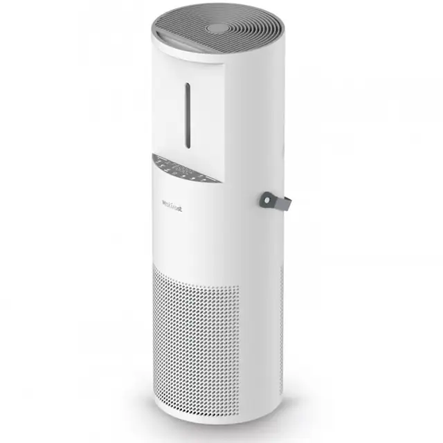 Purificator de aer Vestfrost VPE2S60WH, CADR 473 mc/h, WiFi, Prefiltru, HEPA, UV-C LED, Alb