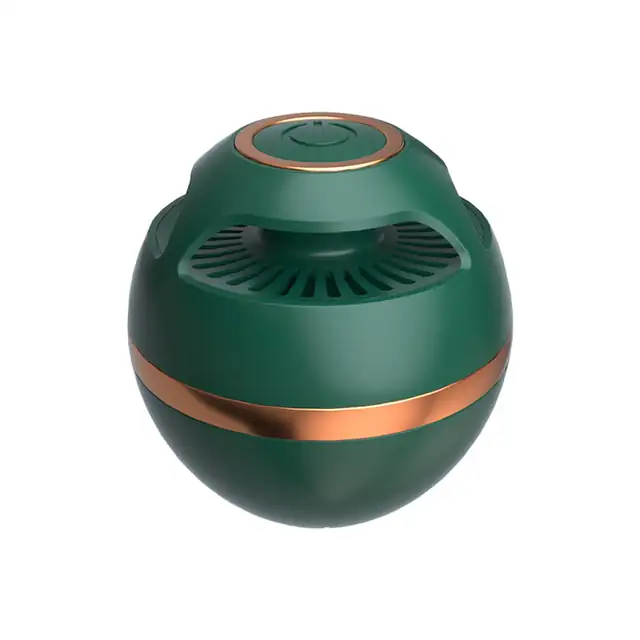 Purificator de aer cu ozon, dezinfectare, portabil, indeparteaza bacteriile si mirosurile, 1500 Mah, potrivit pentru frigidere, dulapuri, dulapuri, masini si spatii mici, 82x84x82MM, alb