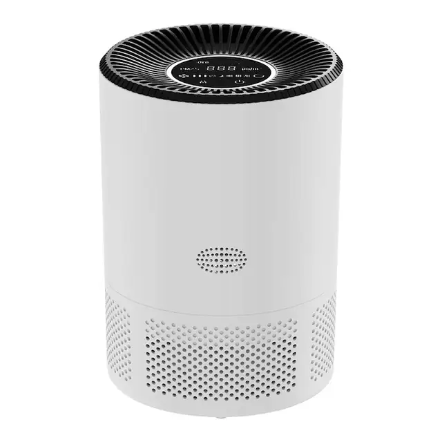 Purificator de aer, menajer, Smart APP Control, indepartarea deformaldehidei, miros PM2.5, filtru HEPA, functionare silentioasa, alb