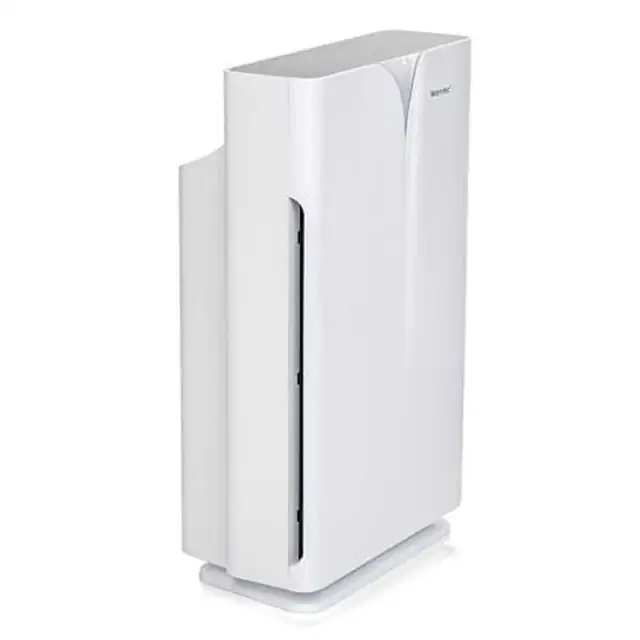 Purificator de aer, Warmtec, Wi-Fi, 100m2, Alb, 42x69x24cm