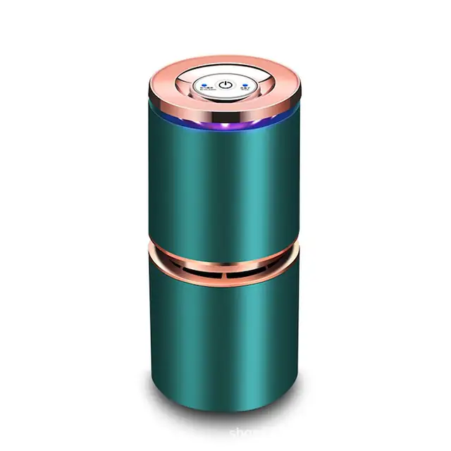 Purificator de aer mini BGHYHYHI, verde, 70x70x160mm, 5W, 50m³/h