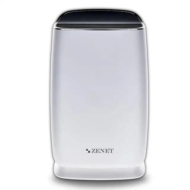 Purificator de aer Zenet 202 cu filtru HEPA si filtru de carbon activ pentru spatii de pana la 60 m²