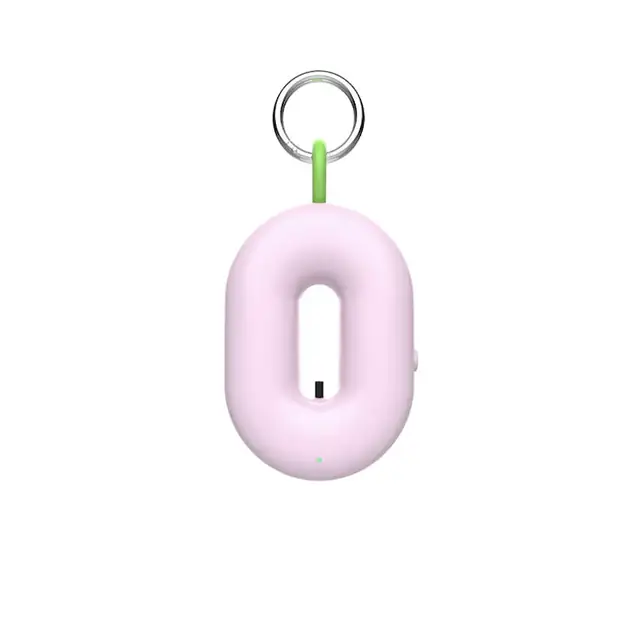 Colier Purificator de Aer J0-2001 /Protectie Portabila impotriva Poluantilor si Alergenilor /culoare roz