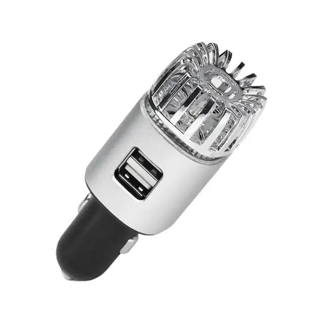 Purificator de aer auto, compact, functie de purificare, generator de ioni negativi, 35x35x105mm