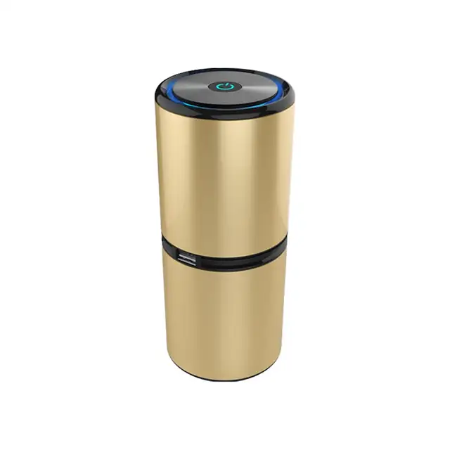 Purificator de aer auto, dual USB, 1200 milioane ioni negativi, 6.5x15cm