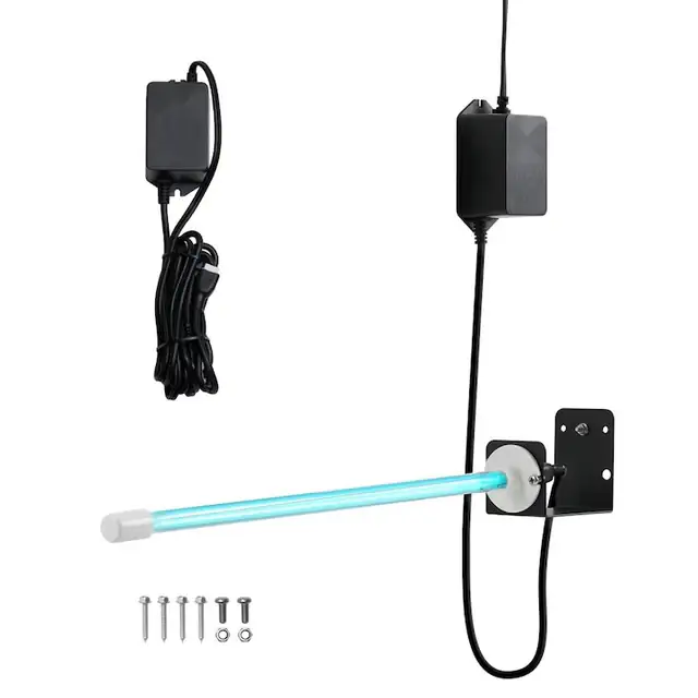 Purificator de aer HVAC, Model cu Lumina UV, 25W, 43.18 cm, curatare bobine, cu magnet de prindere in conducta