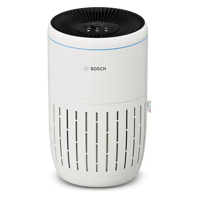 Purificator De Aer Bosch Air 2000 - Pentru Camere De Pana La 37, 5 M² - Elimina Eficient Poluantii - Cu Filtru De Aer 3 In 1, Senzor Inteligent, Mod Automat, Mod Silentios (< 25 Db(A)) - Cadr: 180 M³/H