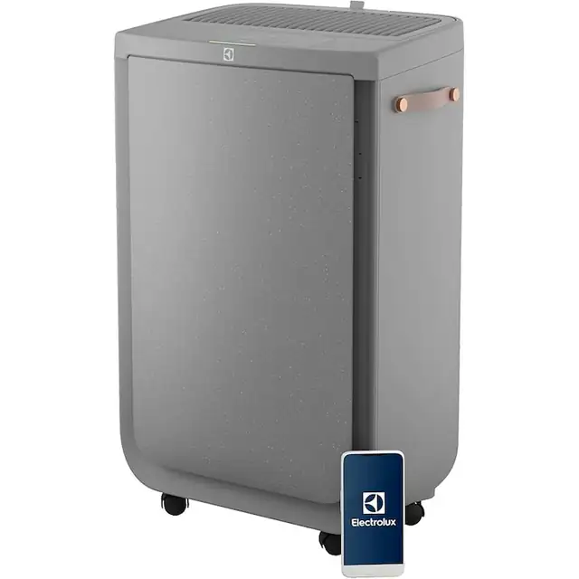 Purificator de aer Electrolux Pure Multi 700, HEPA 4 trepte, WiFi, gri deschis, suprafata acoperita 73 m