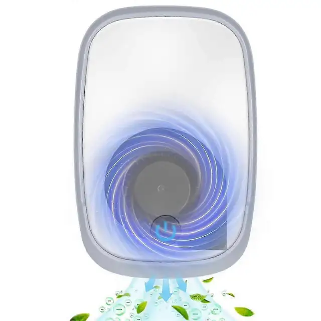 Purificator de aer ionizator, compact, fara filtru, alb, pentru birou si acasa