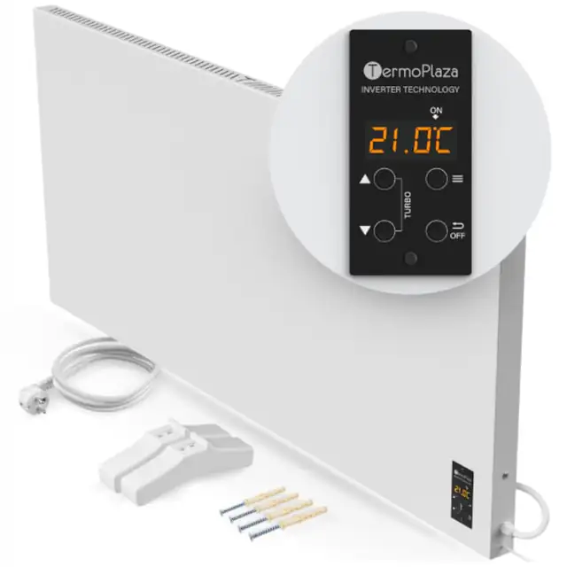 Panou de incalzire electric TermoPlaza, 750W, 1100x560x40mm, montare pe podea, termostat inteligent, protectie IP21