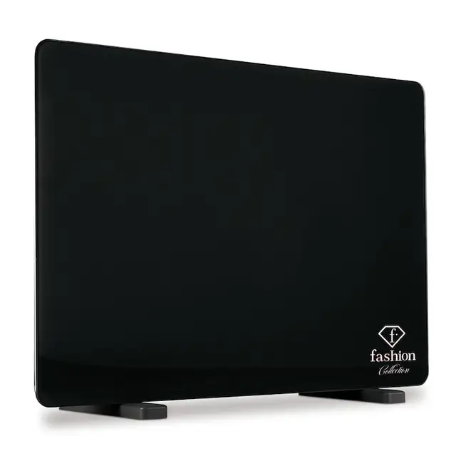Fashion Tv Incalzitor electric din sticla, Black-Rose Gold