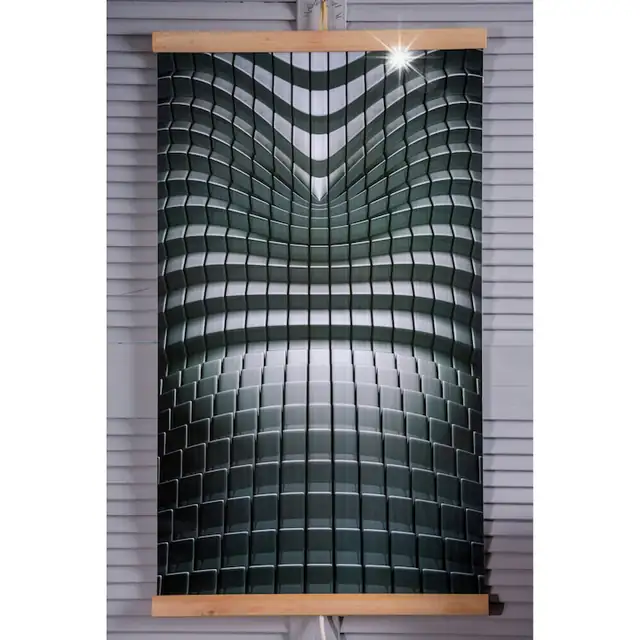 Panou de incalzire cu infrarosu Trio, model Abstractie, 430W, 100x57cm, montare pe perete
