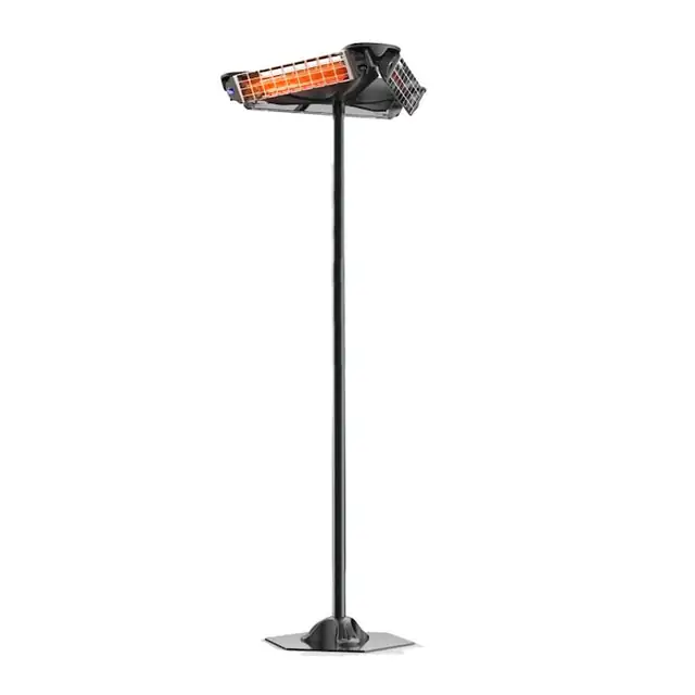 Incalzitor radiant electric pentru terasa MO-EL Girosole IR-A 3 x 1200 W cu stalp 869N