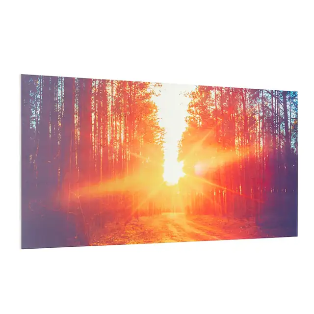 Klarstein, Wonderwall Air Infinite, Incalzitor Cu Infrarosu, Imagine, 120 X 60 Cm, 720 W, Montat Pe Perete, Telecomanda