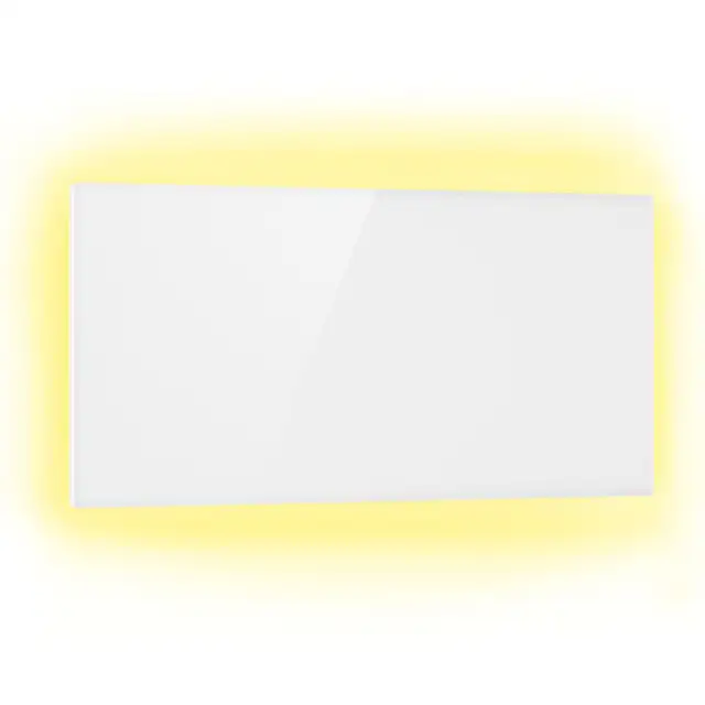 Klarstein, Mojave1000 Smart, Incalzitor Inteligent, 2 In 1, Convector Cu Infrarosu, 120X60Cm, 1000W, Iluminat Rgb