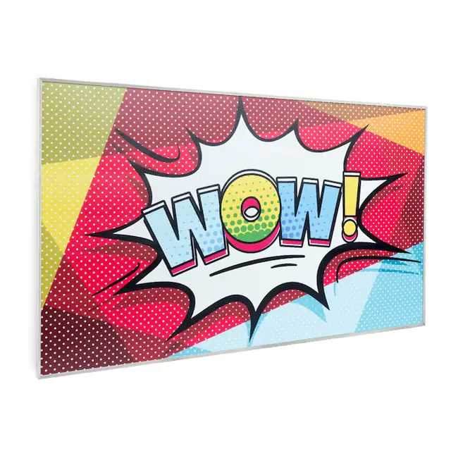 Panou radian Klarstein Wonderwall Air Art 60, 600 W, 101x60 cm, montat pe perete, telecomandă