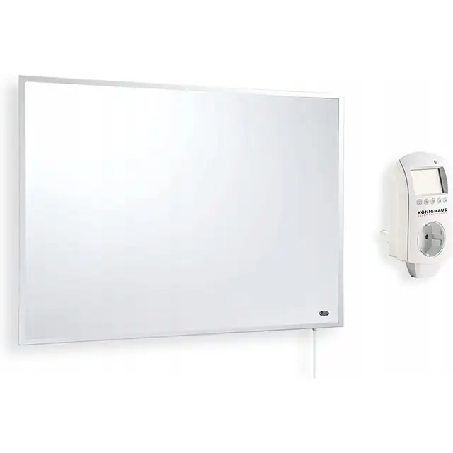 Radiator electric cu infrarosu 130W, Konighaus, alb
