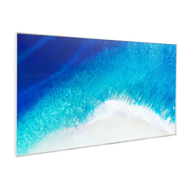 Panou radiant Klarstein Wonderwall Air Art, 101x60cm, 600W, montat pe perete, telecomandat, design abstract