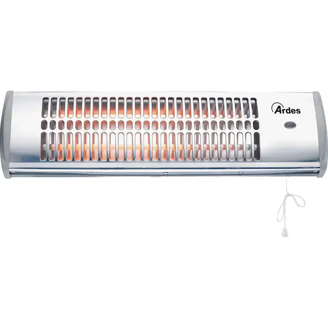 Incalzitor electric ARDES 437B, 600-1200W, alb, 2 trepte, 60x20cm