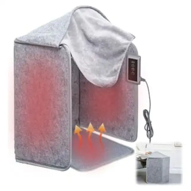 Panou radiant pliabil, incalzire cu infrarosu, 5 trepte, temporizator, 50x100 cm