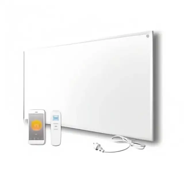 Panou de Incalzire Infrarosu, Incalzitor Electric de Perete, Grafen, 850 W, Termostat, Silentios, Eficient Energetic, Stecher UE