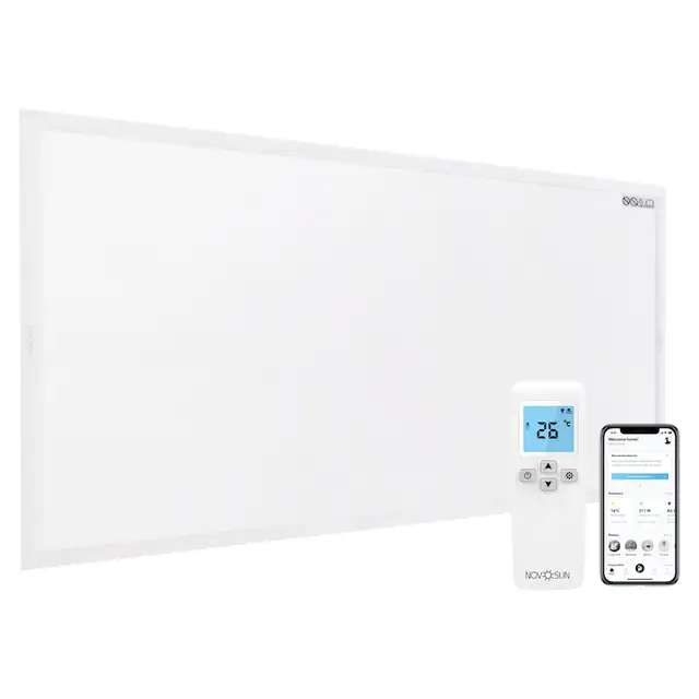 Panou radiant premium cu infrarosu NovoSun 1150W, cu termostat WiFi
