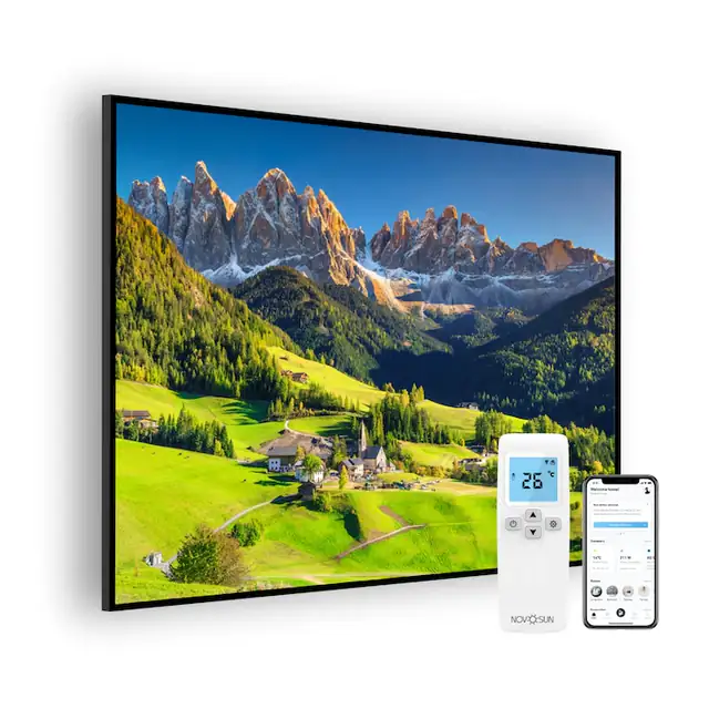 Panou radiant premium NovoSun Art 450W - Alpi