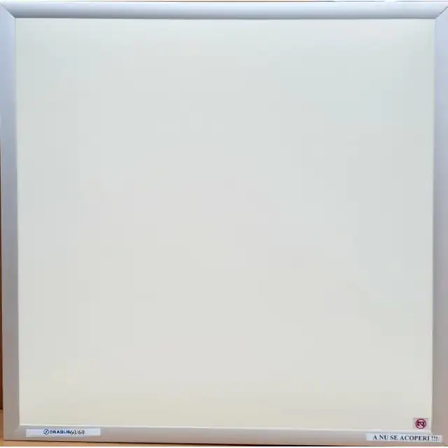 Panou radiant infrarosu DRAGUS, clasic, tavan casetat, 59.5/59.5cm 300W/250W 5kg 5-15mc