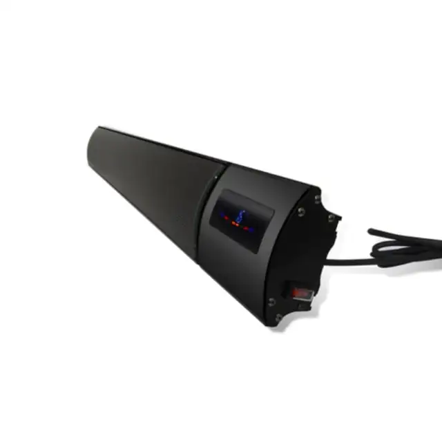 Panou radiant de incalzire cu Infrarosu, 1200W, control WI-FI si telecomanda, Interior-Exterior, display LED, negru