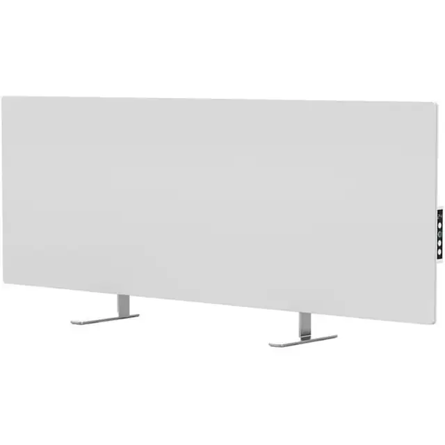 Convector electric de podea/perete AENO AGH0003S, Ecran LED, 700 W, Wi-Fi, Infrarosu, Alb