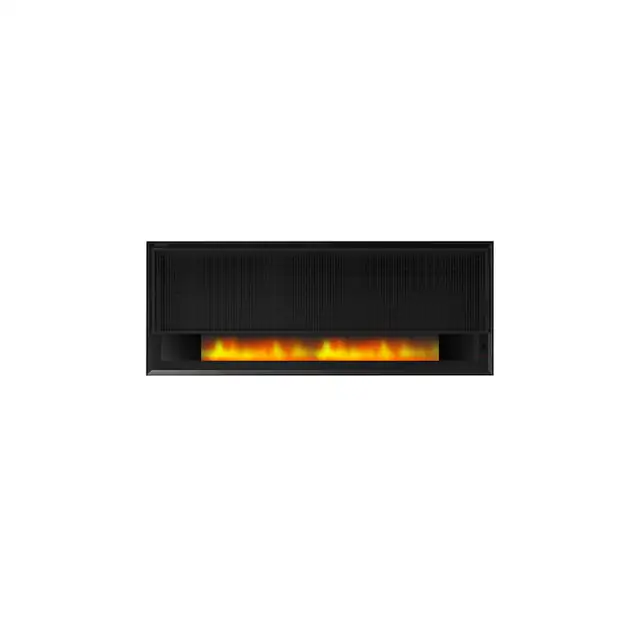 Panou Radiant Smart cu Aspect Semineu, flacara LED - Termostat, 2100W