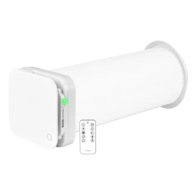 Ventilator cu recuperare de caldura Turbionaire Trend HRV 150 WMW, Conexiune WIFI, Recuperator ceramic, Senzor de umiditate, Telecomanda, Timer, 8 viteze, Mod Sleep, Motor DC Brushless, 150 mm, Funcție Auto, Flux de aer reversibil