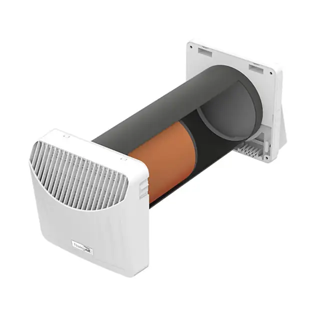 Sistem de ventilatie cu recuperare de caldura - NovingAIR PRIMO - descentralizat, eficienta energetica 93%