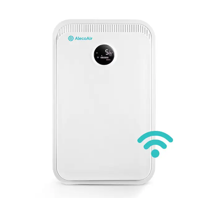 Sistem de ventilatie cu recuperare de caldura AlecoAir E40 Revive, purificare avansata, WiFi, Filtru HEPA, Senzor TVOC