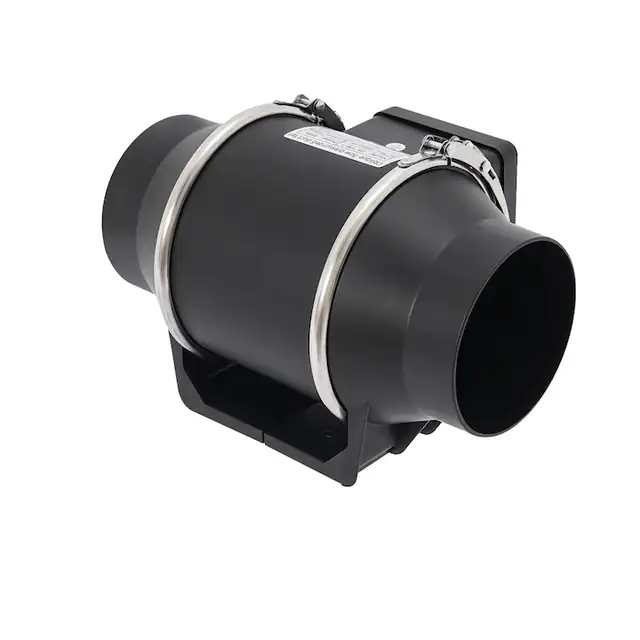 Ventilator de evacuare, performanta puternica, functionare silentioasa, negru, 23x16.5x14.6cm