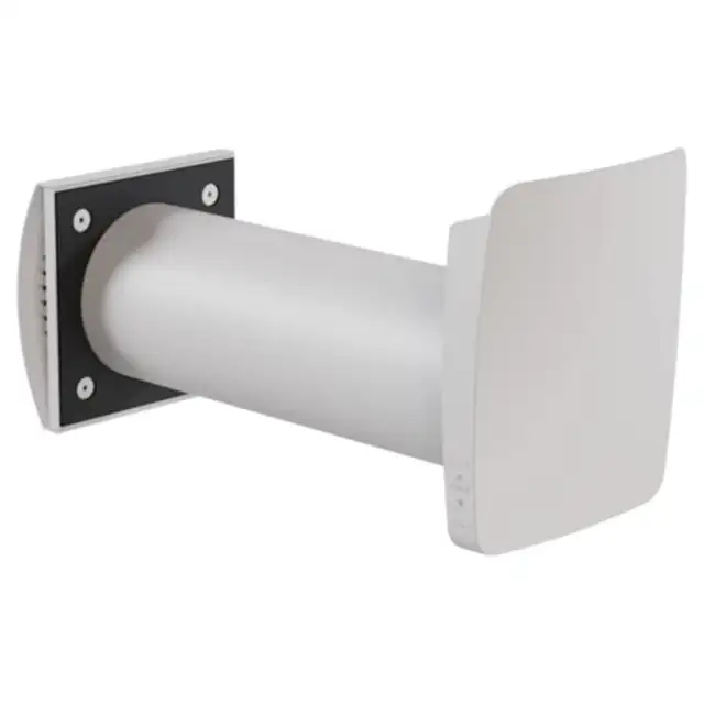 Sistem de ventilatie cu recuperare de caldura Kers+ 100, debit 100 m3/h, eficienta recuperare 94%, Wi-Fi Ready, Alb