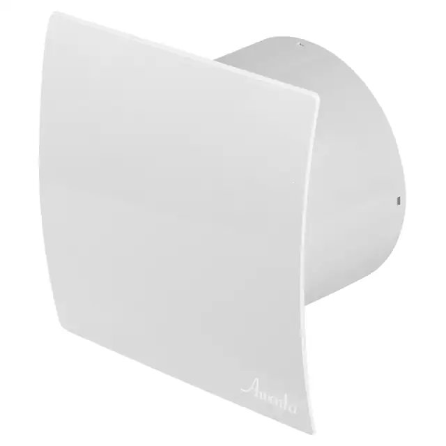 Ventilator axial ESCUDO WEB 150H, 205 m3/h, higrostat, alb, 150mm