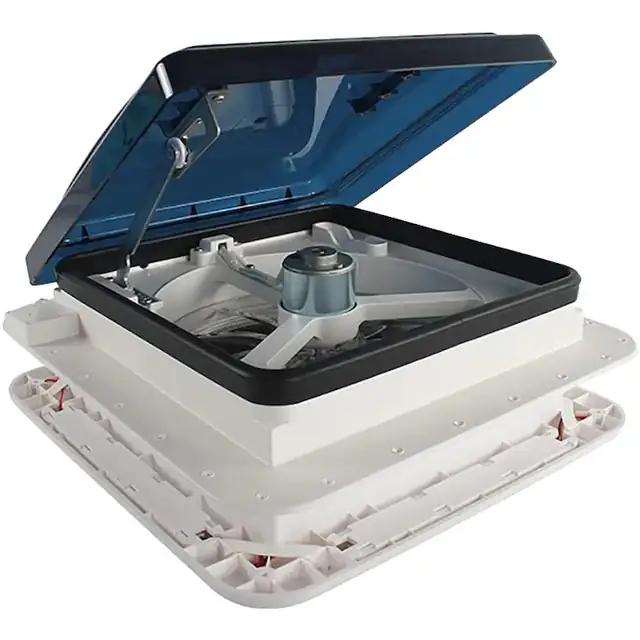 Ventilator de acoperis, functie reversibila, protectie impotriva insectelor, alb
