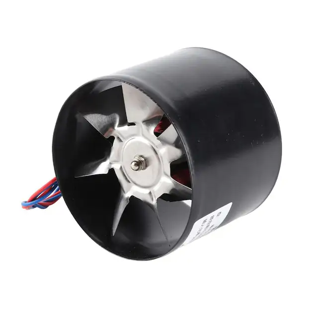 Ventilator evacuare metalic rotund, eficient, silentios, 50Hz
